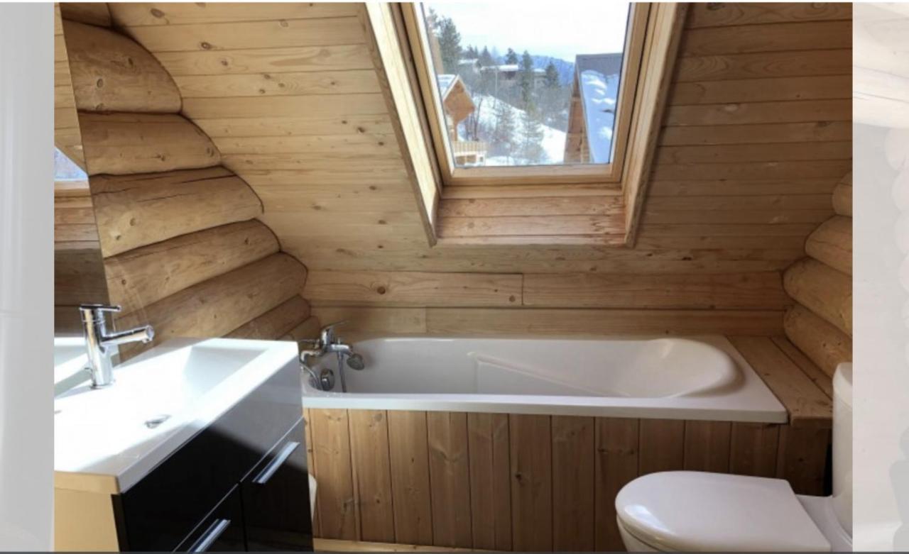 Chalet Les Pins Blancs Allos Exterior foto